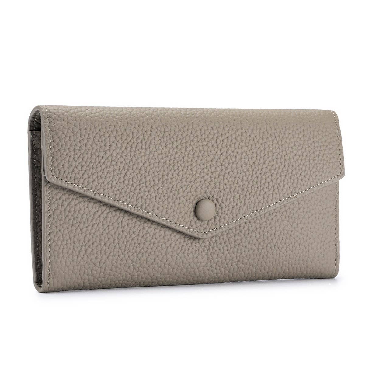 GENUINE LEATHER LONG SIMPLE MULTIFUNCTIONAL WALLET_CWAB3793