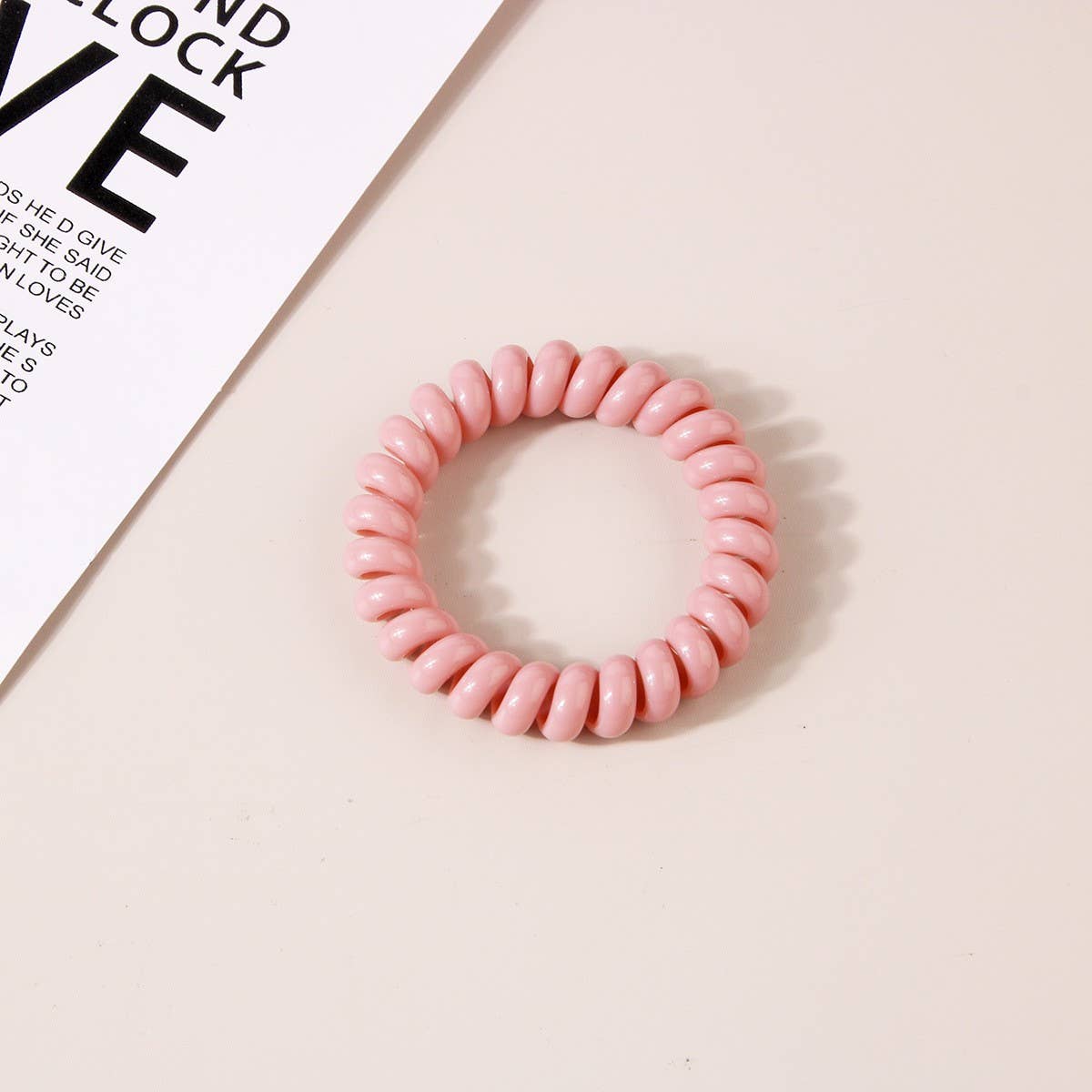 Cwaha1108_Simple Phone Line Hair Tie