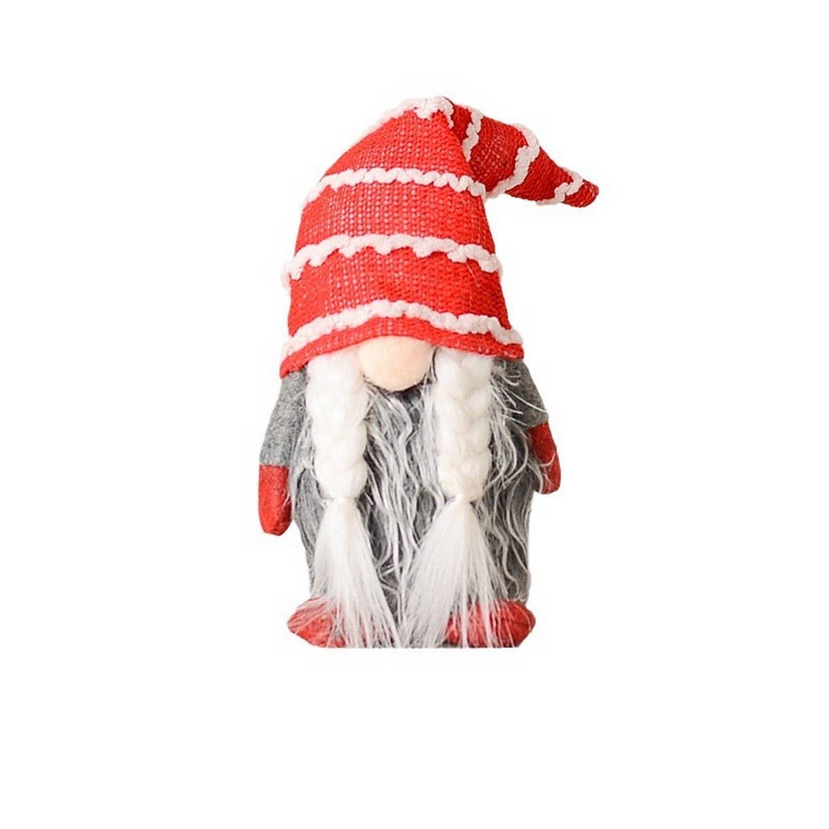 CHRISTMAS DECORATIONS ICE CREAM HAT DWARF FIGURINE_CWMM2925