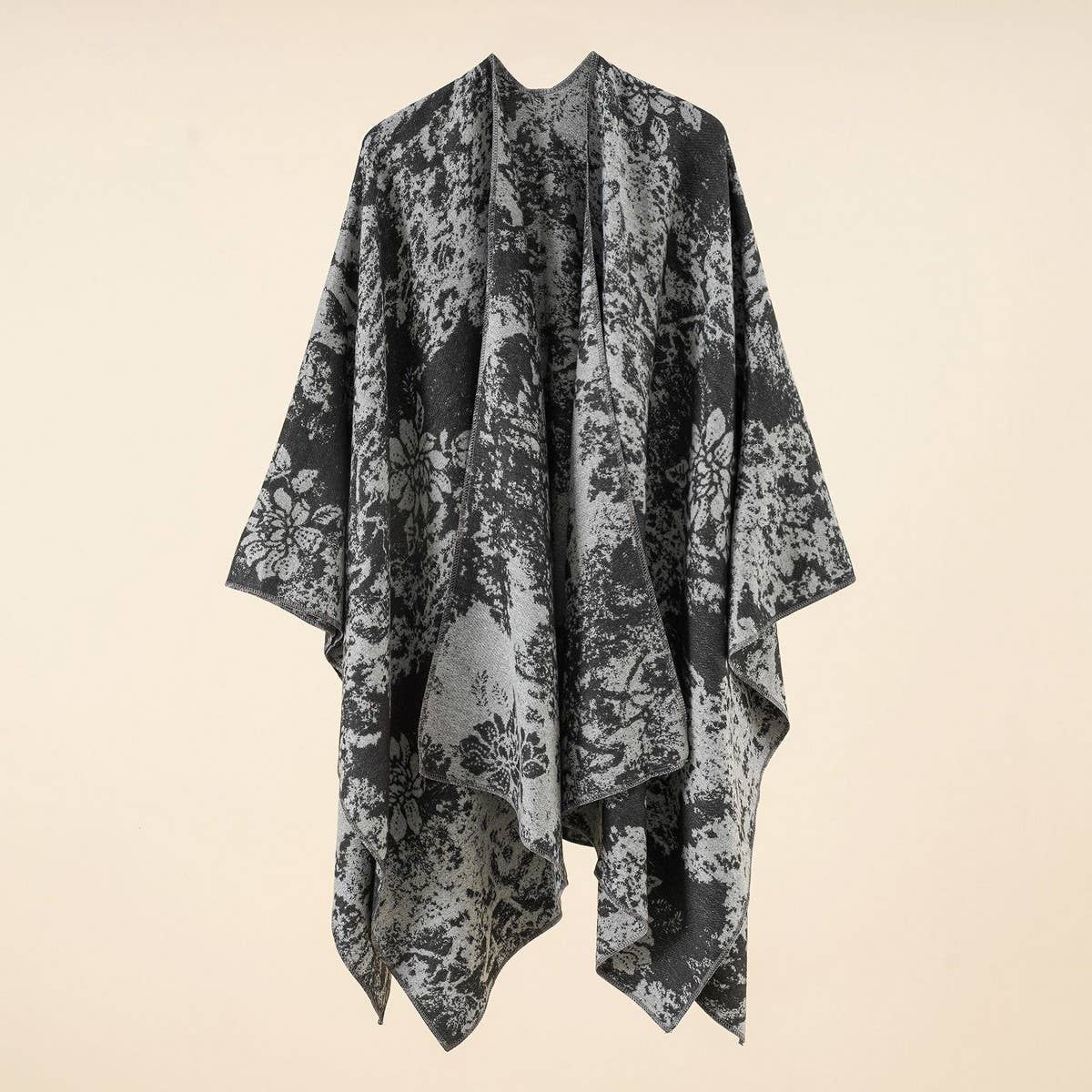 NEW FASHION RETRO FLORAL SLIT SHAWL FOR WOMEN_CWMM2104