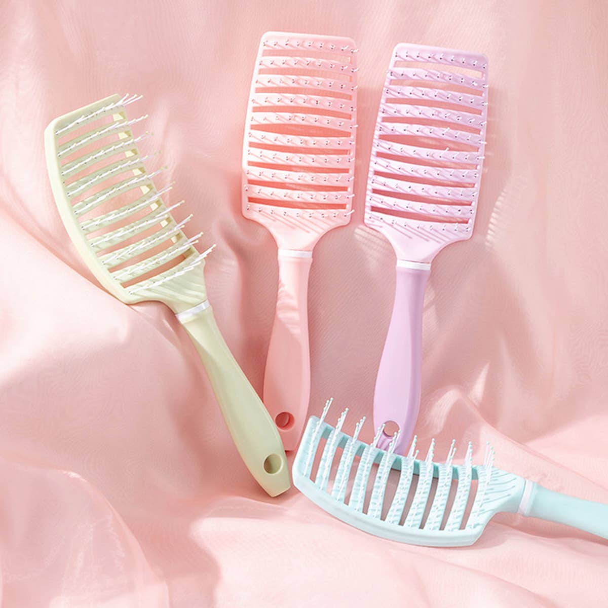 Women Hair Root Fluffy Massage Large Curved Comb_Cwmm0926