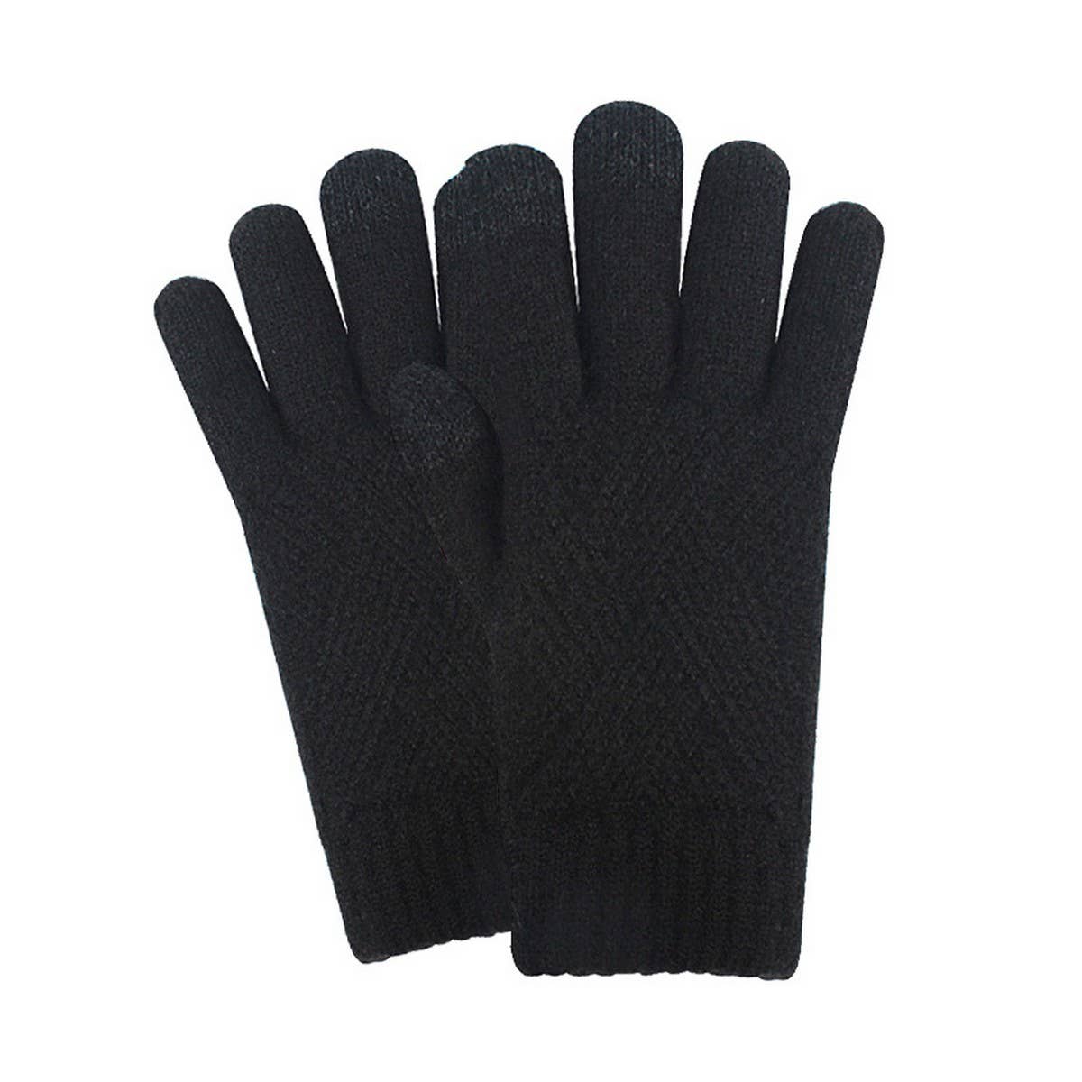 Winter Women'S Touch Screen Knitted Gloves_Cwag0375