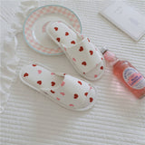 LOVE BOWKNOT INDOOR NON SLIP SOFT SOLED SLIPPERS_CWMM2968