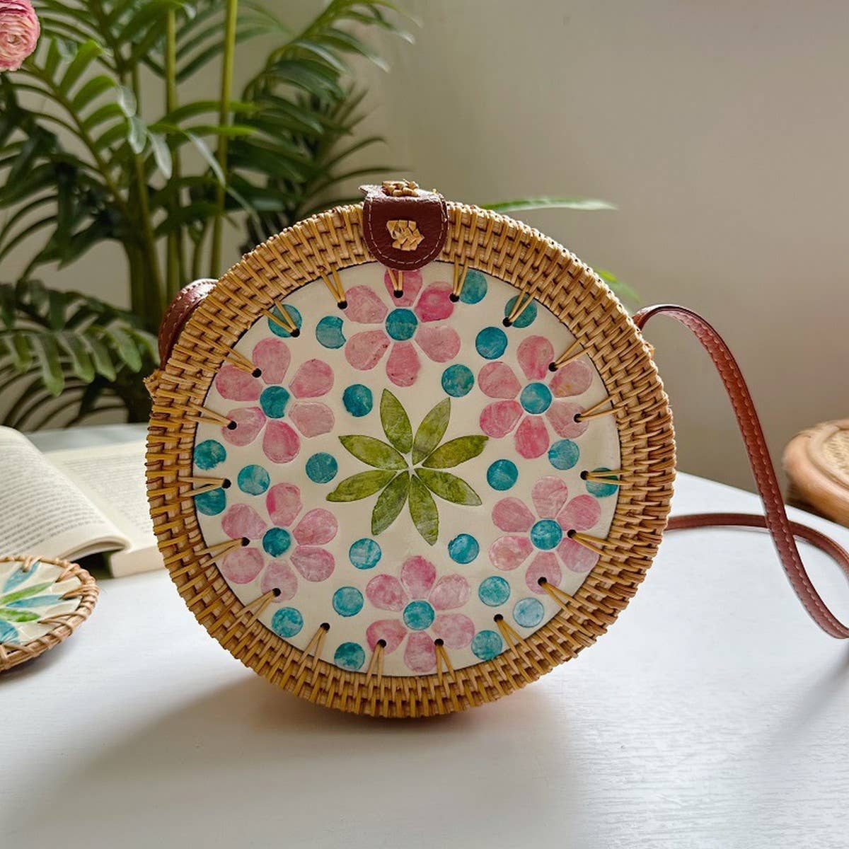 Ven Colorful Shell Shoulder Crossbody Bag_Cwmm4546