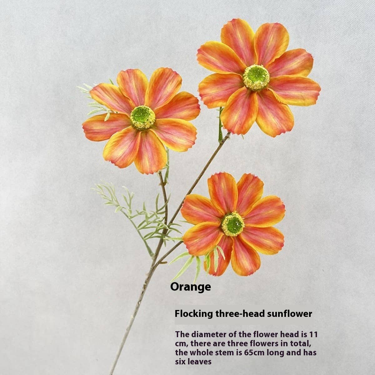 ARTIFICIAL COSMOS SUNFLOWER SILK HOME DECOR_CWMM6467