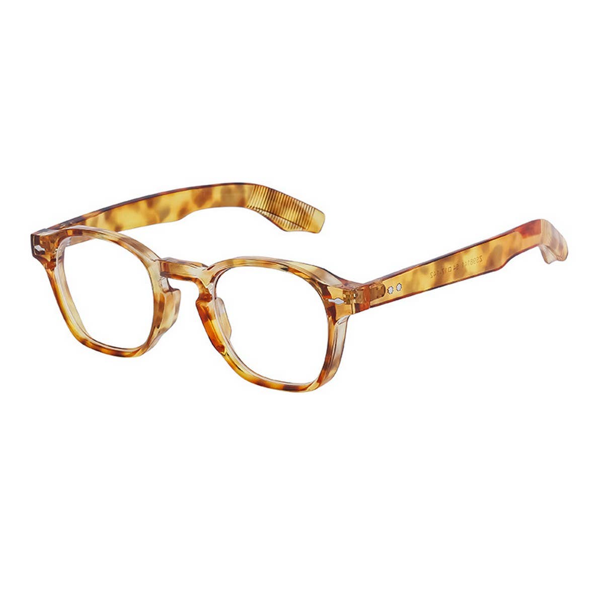 FASHIONABLE PLAIN ROUND FRAME PLAIN GLASSES_CWASG0714