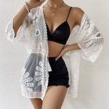 SUMMER BEACH BIKINI CARDIGAN SWIMSUIT COVER UP_CWMW0658