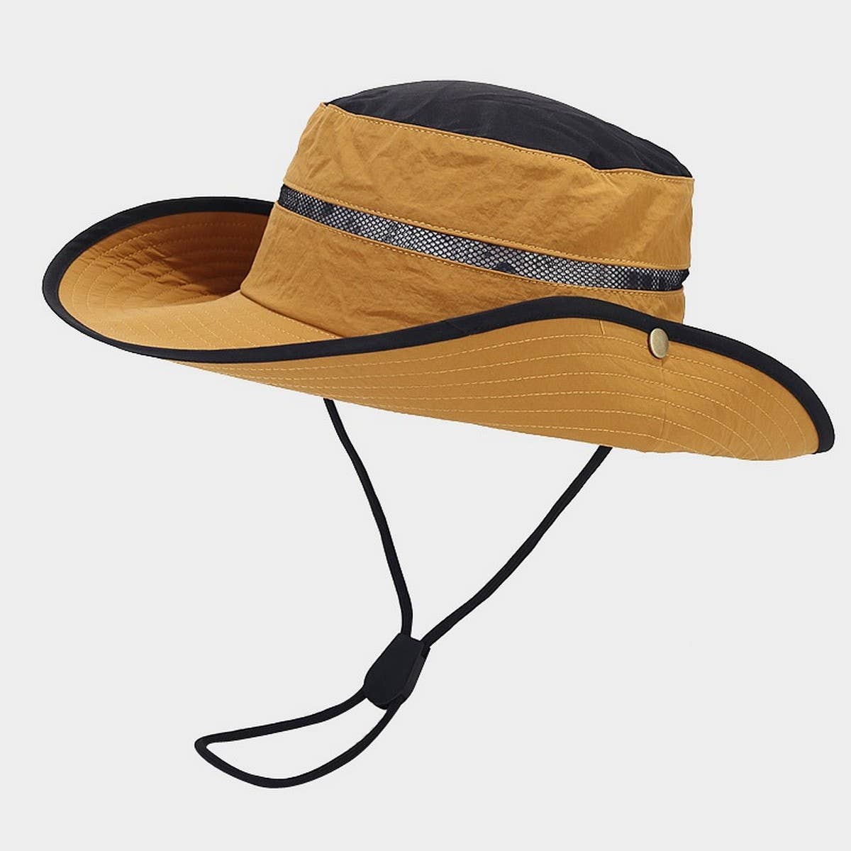 QUICK DRY WIDE BRIM SUN HAT FOR HIKING FISHING_CWAH3837