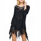 HOLLOW BEACH SUN PROTECTION SWIMSUIT COVER UP_CWMW0656