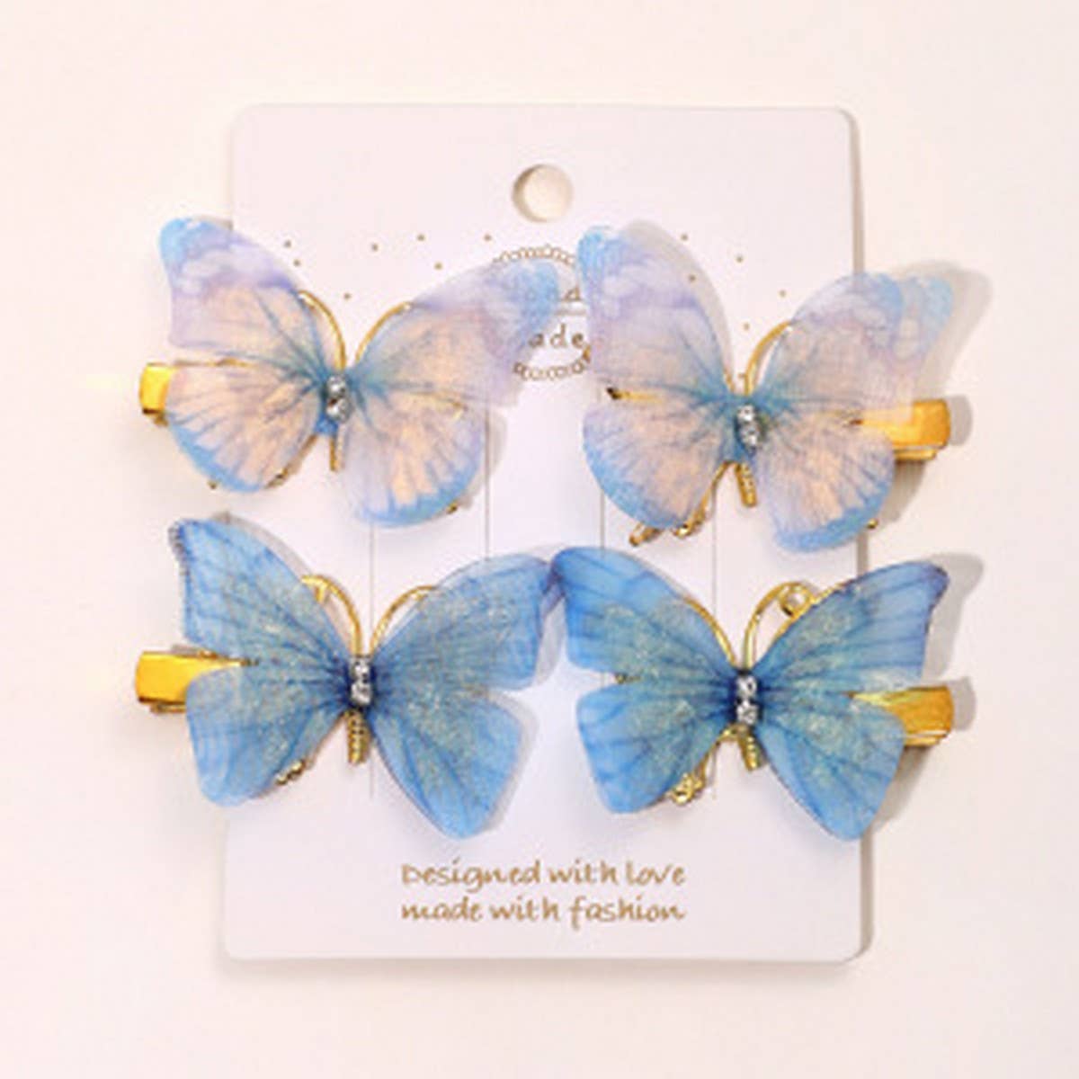 SHINY SHEER BUTTERFLY HAIR ACCESSORIES FOR KIDS_CWAHA6732
