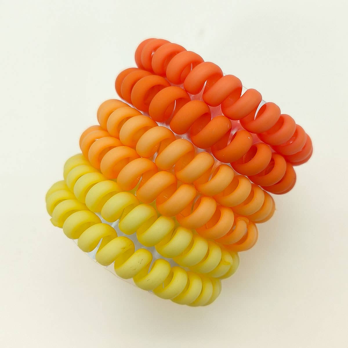 HIGH ELASTIC FROSTED PHONE CORD HAIR TIES_CWAHA1122