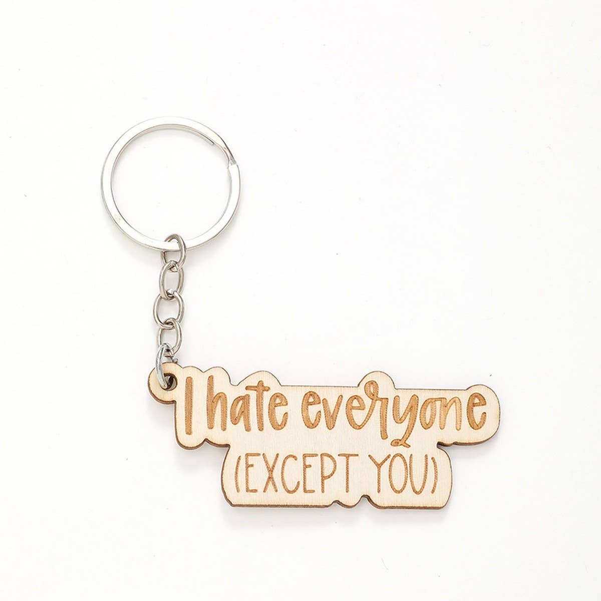 LASER ENGRAVED WOODEN KEYCHAIN_CWMM0567