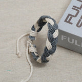 NEW SIMPLE COLORFUL HEMP ROPE COUPLE BRACELET_CWMM4531