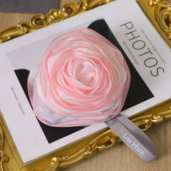 BATH POUF SUPER SOFT LARGE ROSE BATH POUF_CWMM3348