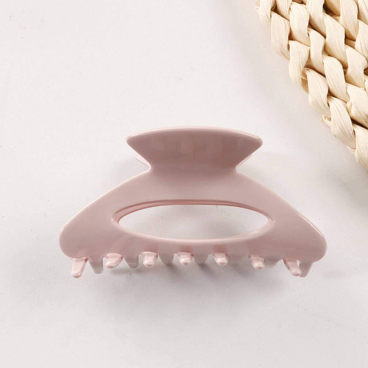 Cwaha1403_Solid Color Hair Claw Clip