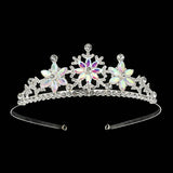 BEAUTIFUL SNOWFLAKE PARTY WEDDING CRYSTAL TIARAS_CWMM2021