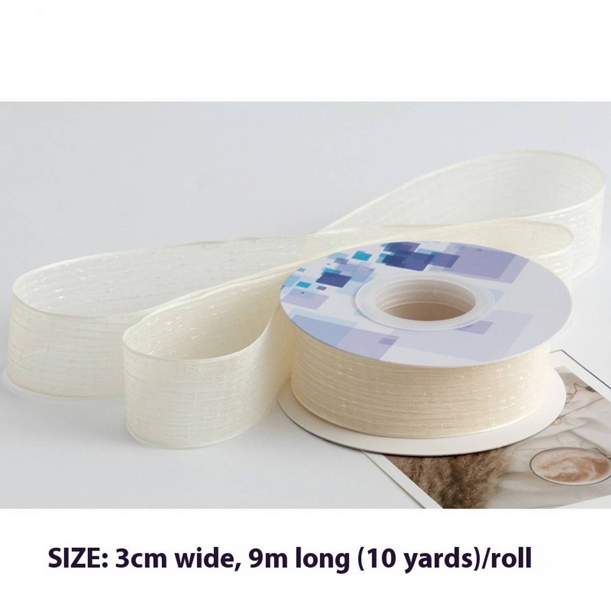 DIY DECORATIVE POLYESTER HAIR RIBBON_CWMM5783