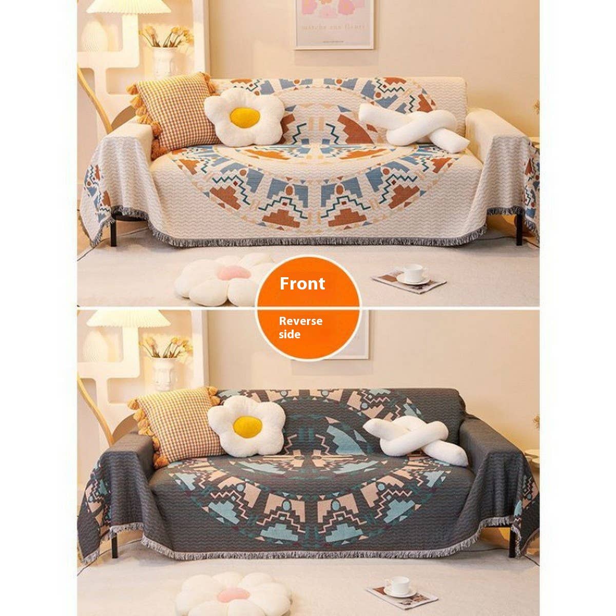 SOFA THROW BLANKET FOR COUCH CHAIR PICNIC_CWMM9644