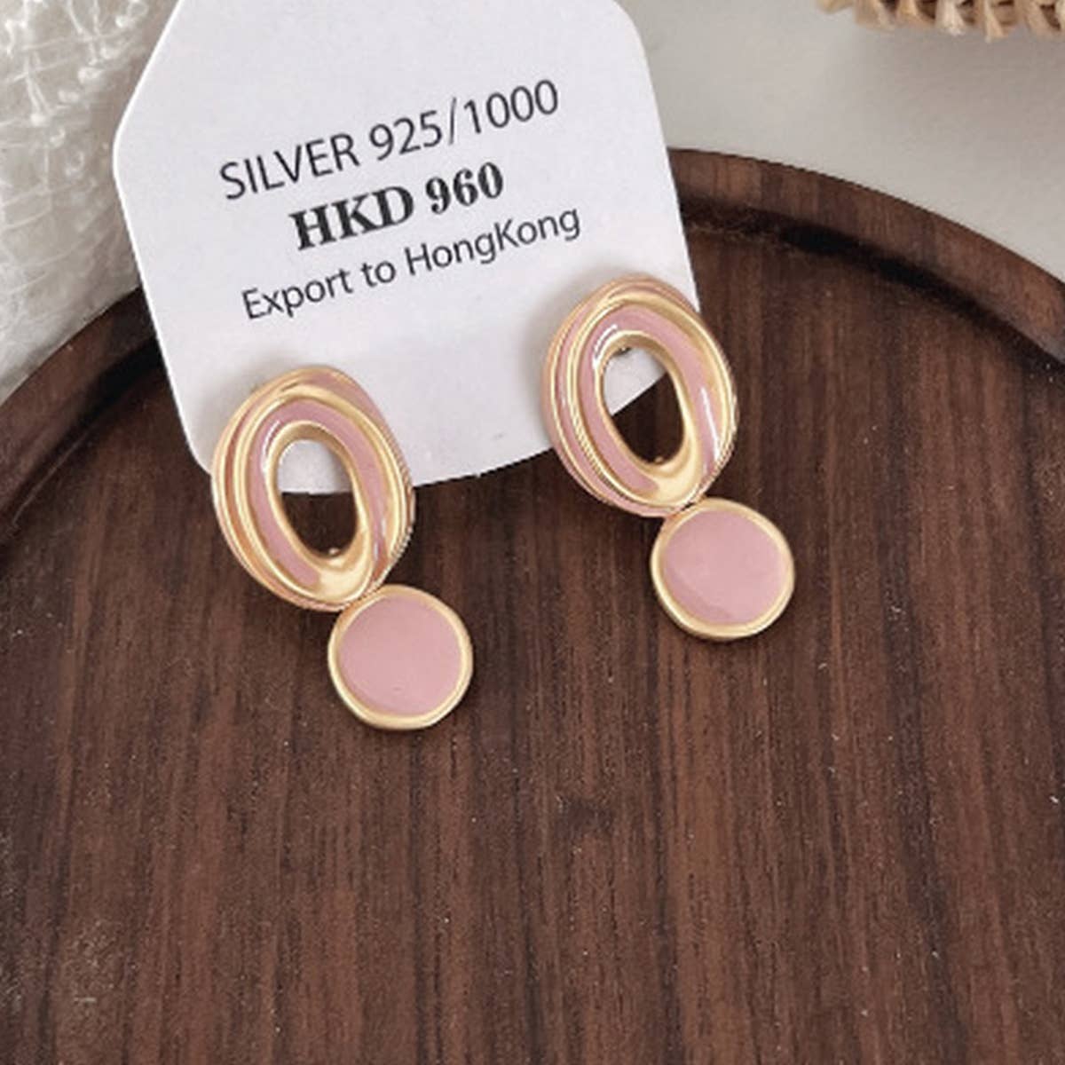 SIMPLE AND SWEET GEOMETRIC EARRINGS_CWAJE1450