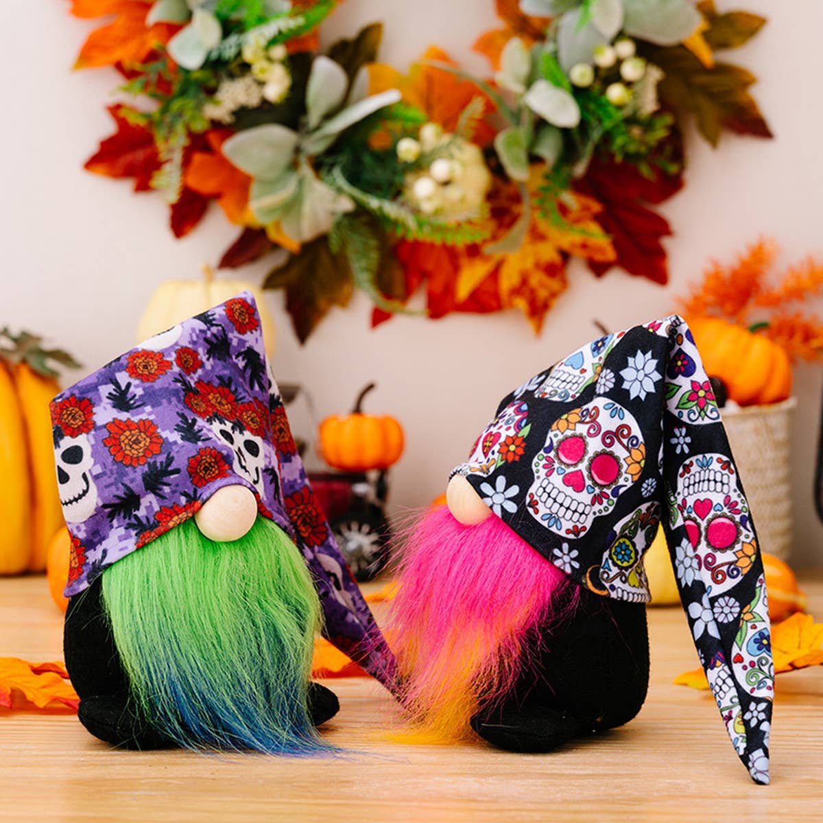 HALLOWEEN HAT DWARF DOLL COLORFUL ORNAMENTS_CWMM1767
