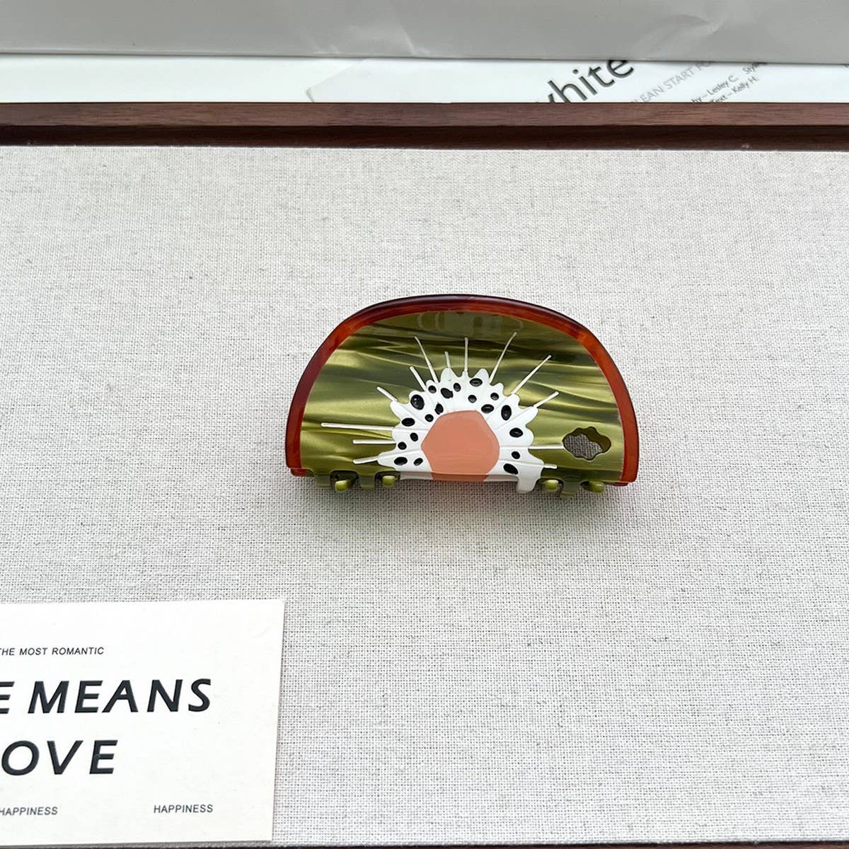 FRUIT SERIES ACETATE HAIR CLIPS WITH SHARK DESIGN_CWAHA5714