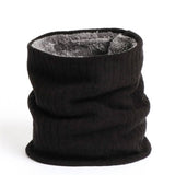 SOLID COLOR PLUS VELVET ELASTIC WARM NECK GAITER_CWASC1023