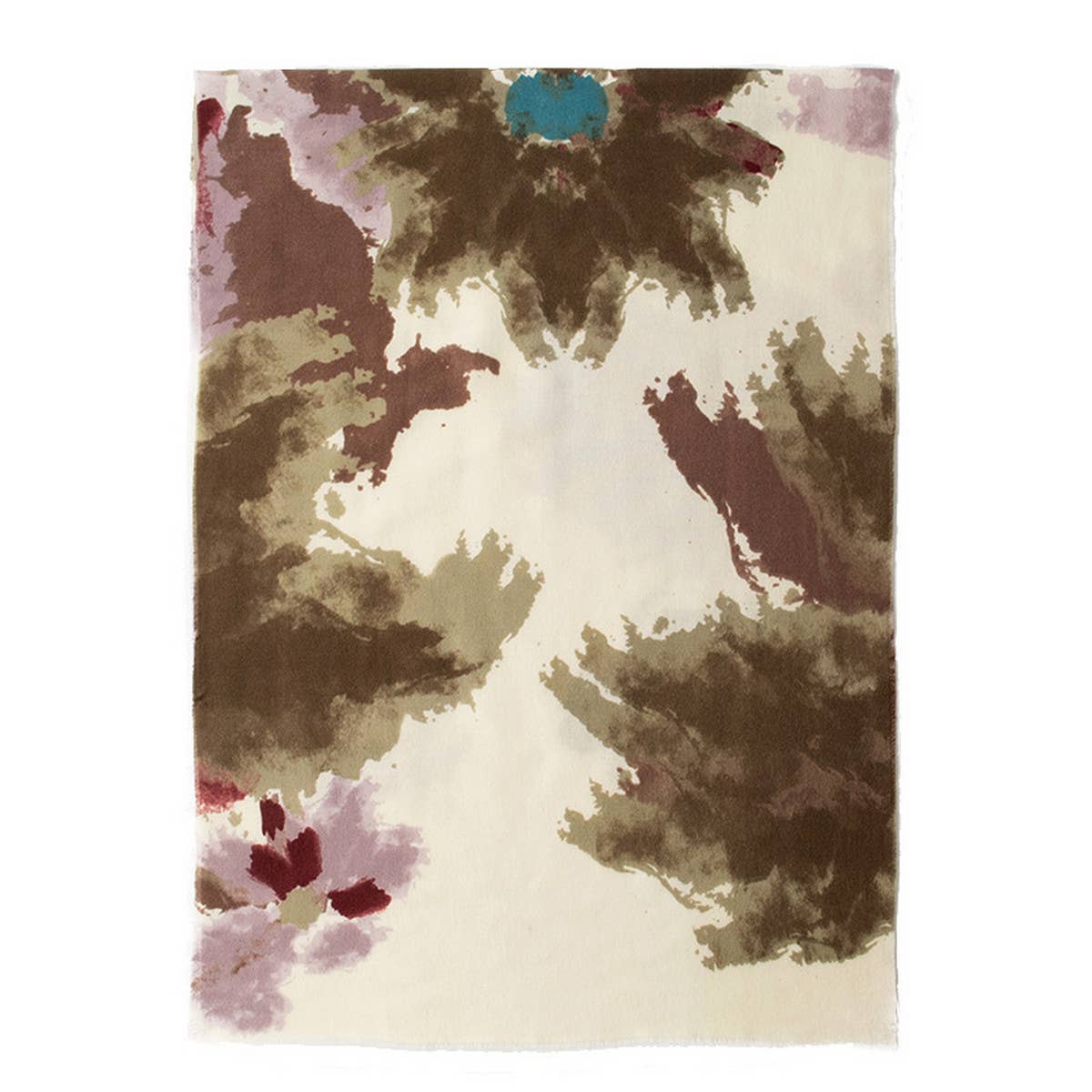 OMBRE SCARF VINTAGE TASSEL PRINT WRAP FOR WOMEN_CWASC0937