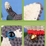 HANDMADE HUSKY CROCHET DOLL MATERIAL KIT_CWMM0814
