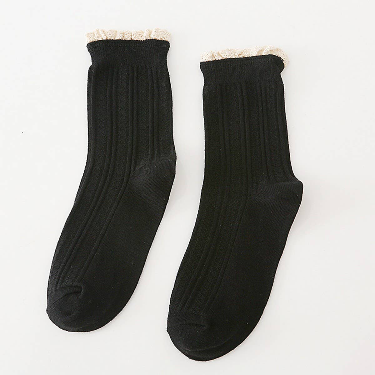 AUTUMN AND WINTER COLLEGE STYLE MID TUBE SOCKS_CWMS0980