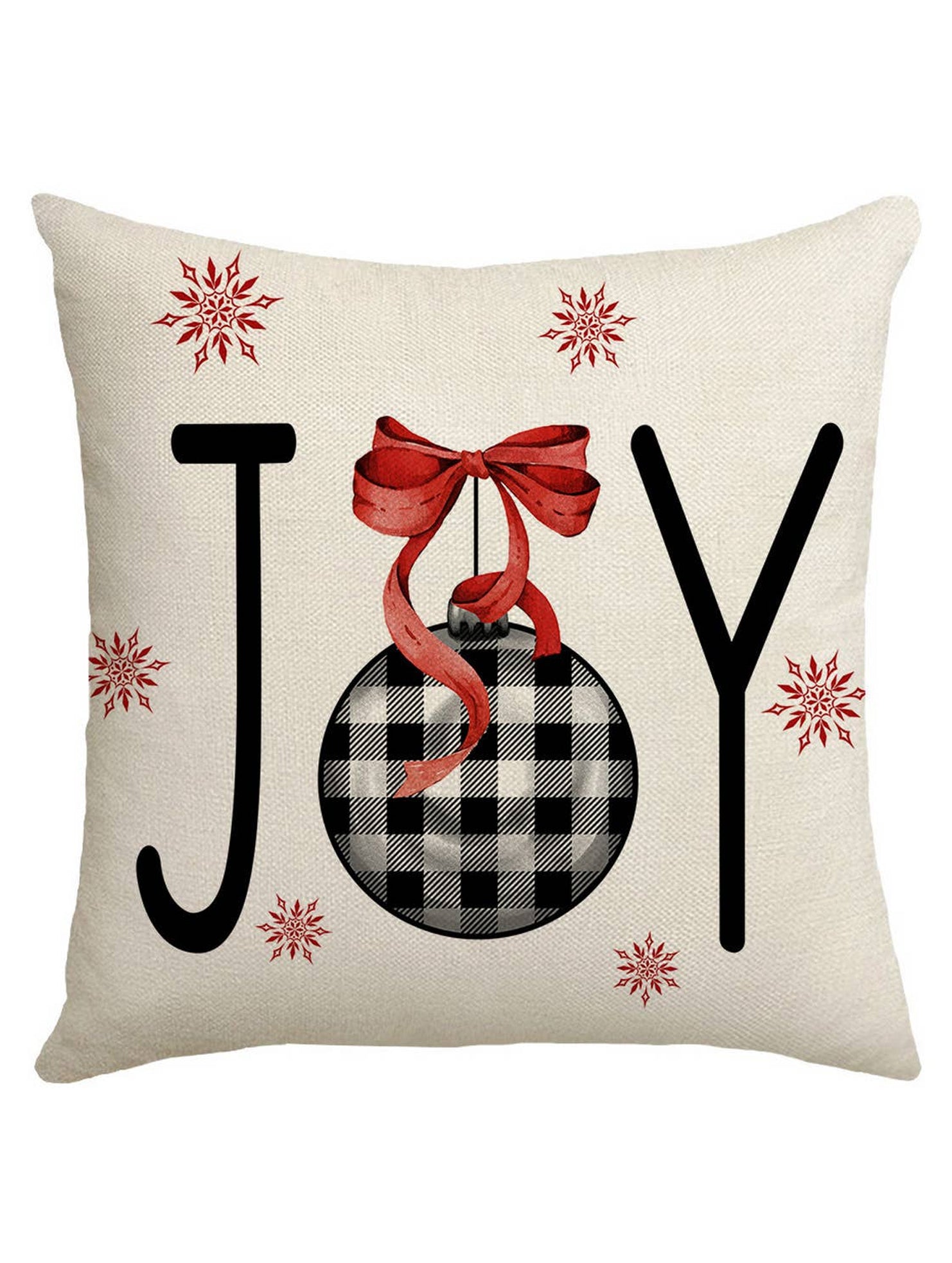 CHRISTMAS TREE SNOWFLAKE HOME PILLOWCASE_CWMM1381