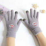 NEW CUTE WARM TOUCH SCREEN GLOVES FOR WOMEN_CWAG0244
