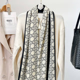 Velvet Scarf Fall/Winter Floral Wrap For Women_Cwasc0898