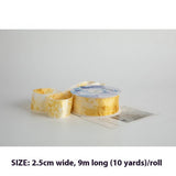 DIY FLORAL SILK GIFT PACKAGING RIBBON_CWMM5767