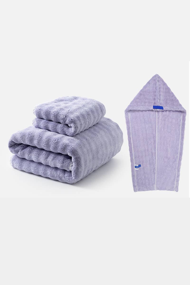 Cwmm8278_Absorbent And Lint-Free Bath Towel Set