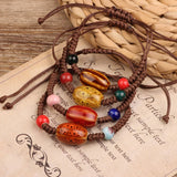 ETHNIC RETRO WOODEN BEADS ANCIENT STYLE BRACELET_CWAJE3971