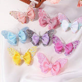 GLITTER BOW HAIR CLIPS SET FOR BABY GIRLS_CWAHA6754