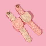 HANDMADE CROCHETED BEAR BRACELET_CWASC0829