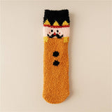 Women Christmas Warm Coral Velvet Socks_Cwms0335