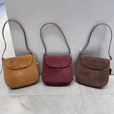 RETRO NICHE DEERSKIN BAG SHOULDER MESSENGER BAG_CWAB4112