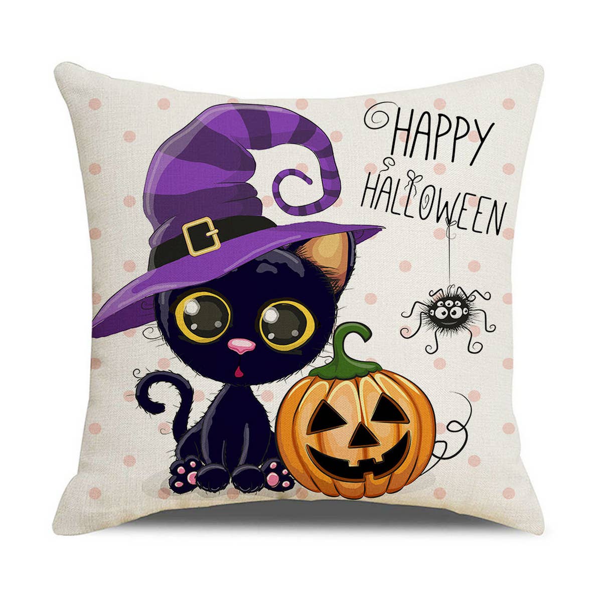 PRINTED HOME PUMPKIN PILLOWCASE_CWMM1374