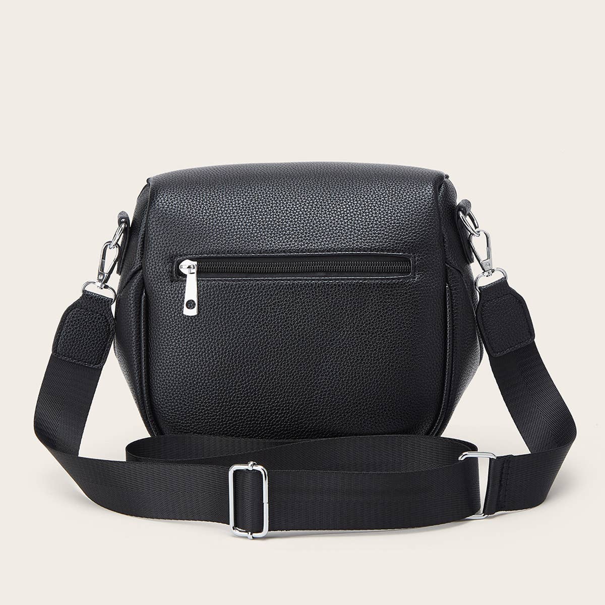 Versatile Lychee Crossbody Saddle Bag_Cwab2637