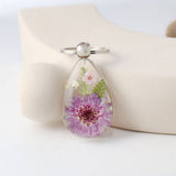 CREATIVE REAL FLOWER KEYCHAIN CAR PENDANT_CWMM3704