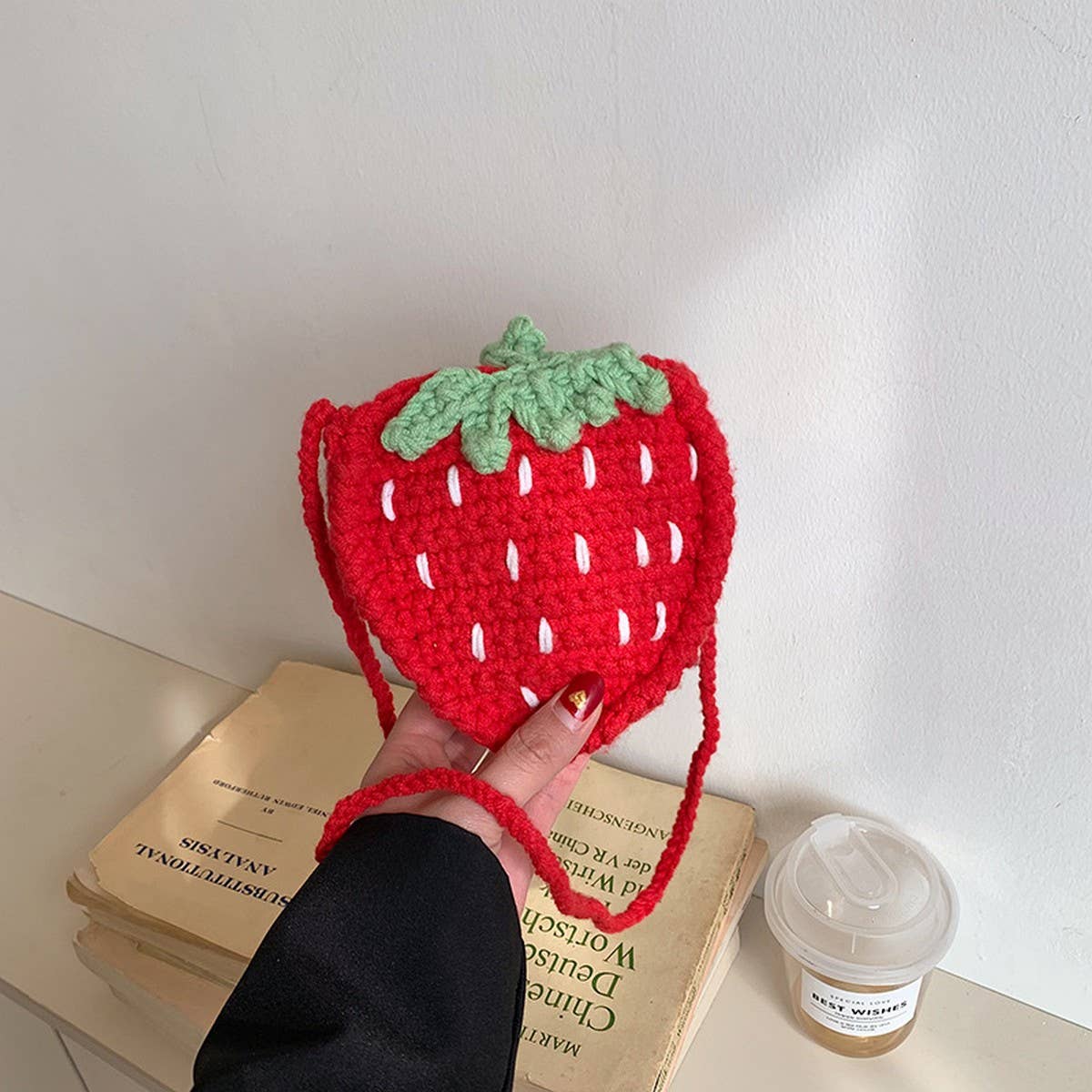 CUTE CASUAL MINI STRAWBERRY CROSSBODY BAG_CWAB2402