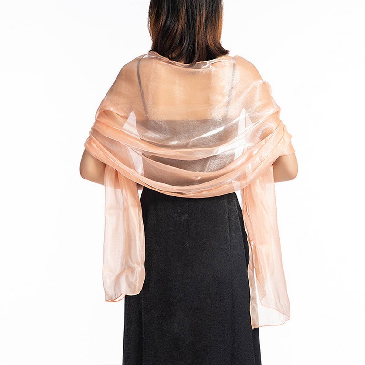 SOLID SHAWL ELEGANT WRAP FOR WEDDING PARTY LOOKS_CWASC1074