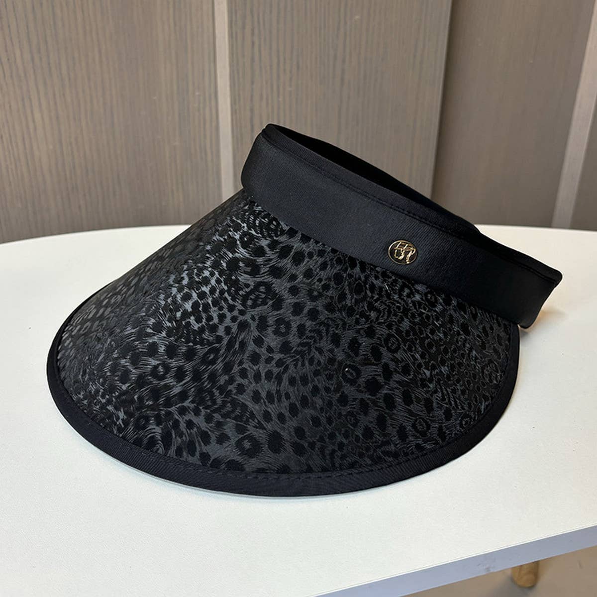 Women Visor Foldable Hollow Hat_Cwah1214