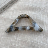 ELEGANT MARBLE HAIR CLAW GRADIENT PATTERN CLIP_CWAHA2372