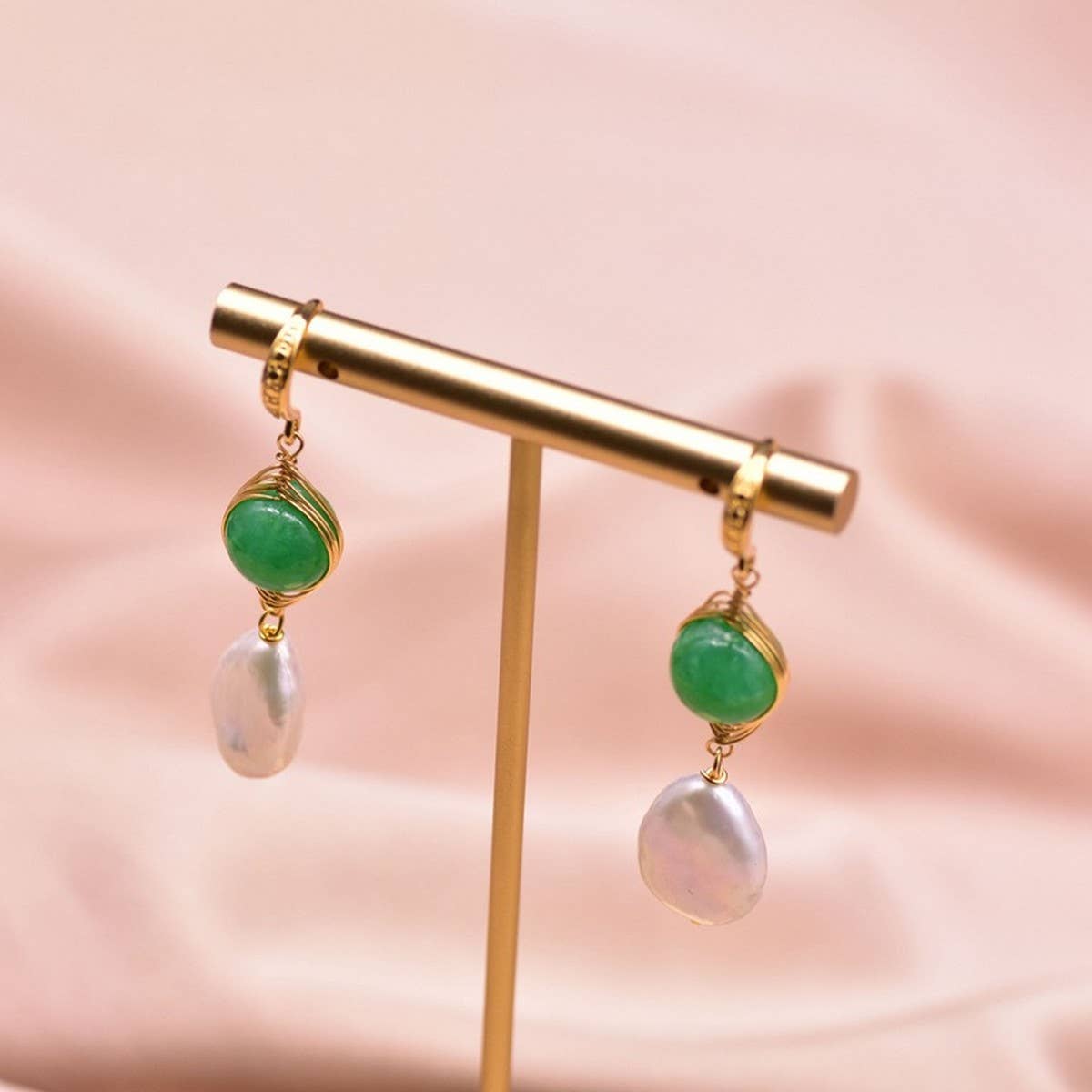 NEW HIGH END FRESHWATER PEARL EARRINGS_CWAJE3785