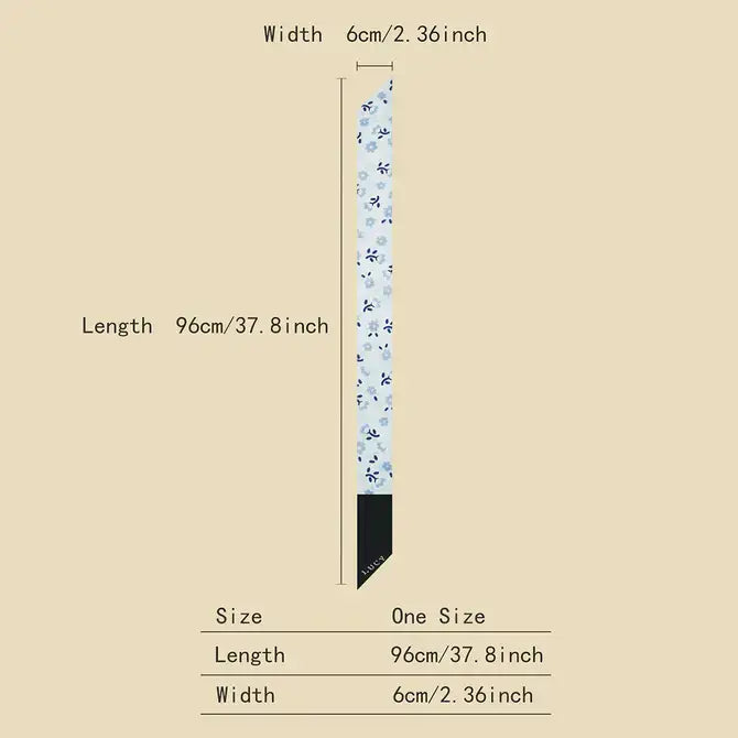 CHIC FLORAL WOMENS FASHION HEAD SCARVES_CWASC0069