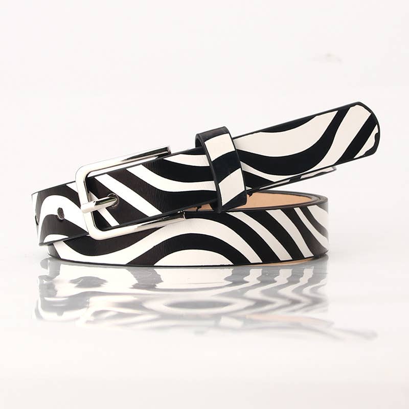 Fashionable Individualistic Leopard Print Belt