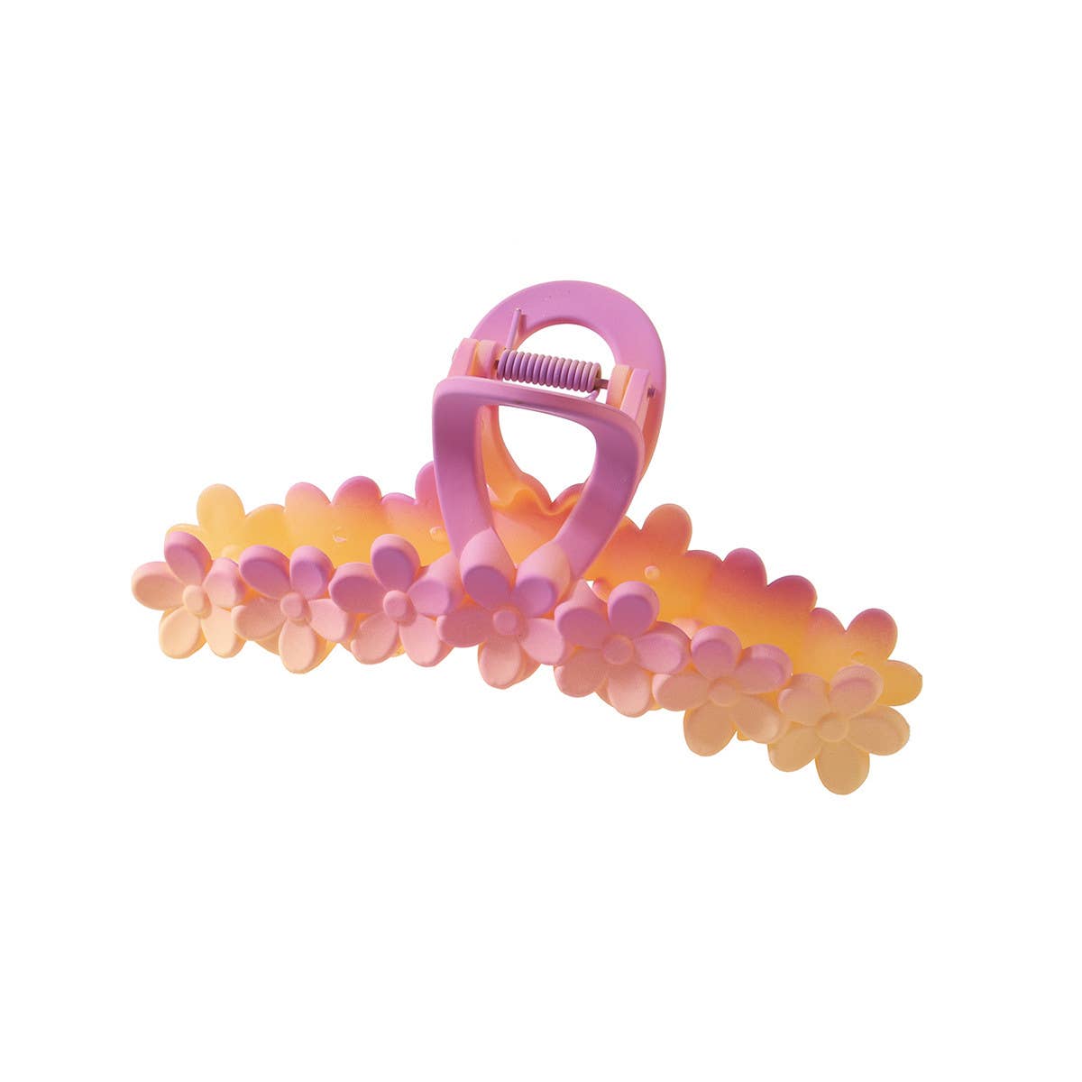 MATTE FLOWER CLAW CLIP 13CM GRADIENT HAIR CLASP_CWAHA0467